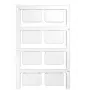 Weidmüller SM 27/18 K MC NE ws Įrenginio žymeklis MultiCard 18x27mm Baltas 1707270000