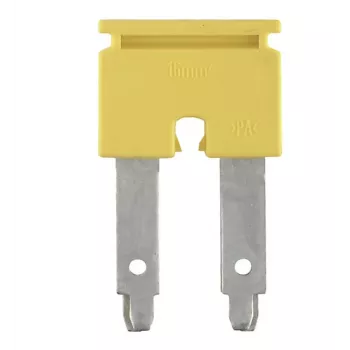 Weidmüller ZQV 16/2 Cross-Connector, 2 Poli, 16 mm², Geltona, 25 vnt.