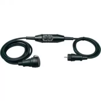 HEINRICH KOPP Power Extension Cable 1,5 m Black with PRCD-S K (1438.0001.5)