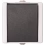 Heinrich Kopp 540656002 perjungimo jungiklis, paviršinis montavimas, IP44, 10A, 250V, juoda/balta, termoplastikas, Paris dizainas