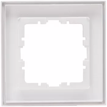 Heinrich Kopp HK07 1-Gang Cover Frame Steel-Colored 402147002