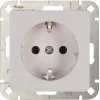 Heinrich Kopp Kopp HK02 Schutzkontakt lizdas Arctic White, įleidžiamas, 16A 250V, F tipo su vaikų apsauga