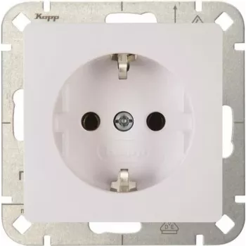 Heinrich Kopp HK05 Schuko kištukinis lizdas Arktinė balta 923502002