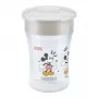 NUK Disney Mickey Mouse Magic Cup 230ml – pilkas – polipropileninis gėrimo puodelis
