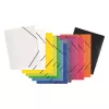 PAGNA Elastic Folder A4 PP Orange 3 Flaps Elastic Band