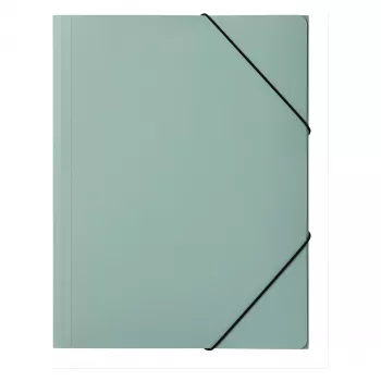 PAGNA Pastell eco Kampinis aplankas su elastine juostele DIN A4 PP Pastel Green