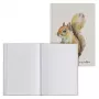 PAGNA Notebook Squirrel DIN A5 Dot Grid Beige Hardcover 128 Pages