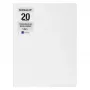 PAGNA Office Display Book DIN A4 20 Pockets White