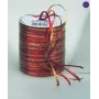 C.E. Pattberg Gift Ribbon Raffia Glossy Red/Gold 3,0 mm x 50,0 m