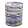 C.E. PATTBERG Raffia Gift Ribbon Matte Purple/Green/White 3,0 mm x 50,0 m