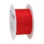 C.E. Pattberg Four Seasons dovana juosta Silk Matte Red 10 mm x 25 m