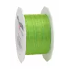 C.E. Pattberg Four Seasons Silk Matte dovanų kaspinas žalios žolės spalvos 10 mm x 25 m