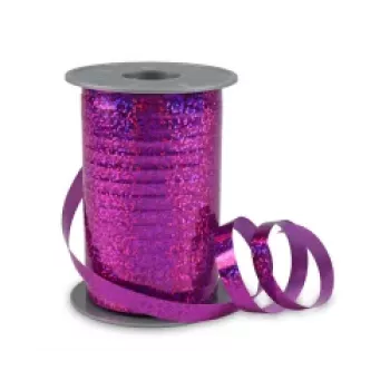 C.E. PATTBERG HOLLY Dovanų juostelė – raudonai violetinė (magenta) – poliesteris/polipropilenas – 200 m x 10 mm – 1 ritinys – Pagaminta Vokietijoje