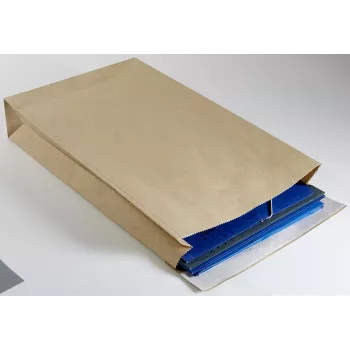 Vereinigte Papierwarenfabriken flexiPAK classic eco Gusseted Envelope 26x7x41 cm approx. DIN B4 Natural Kraft Paper