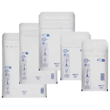 Vereinigte Papierwarenfabriken AKTION aroFOL CLASSIC Padded Mailer Set, 30 Pieces, White