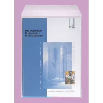 Vereinigte Papierwarenfabriken Foil Shipping Envelopes DIN A4 Be langelio Skaidrūs 100 vnt.