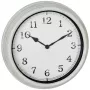 TFA 60.3067.02 Lauko sieninis laikrodis metalinis baltas 380 mm