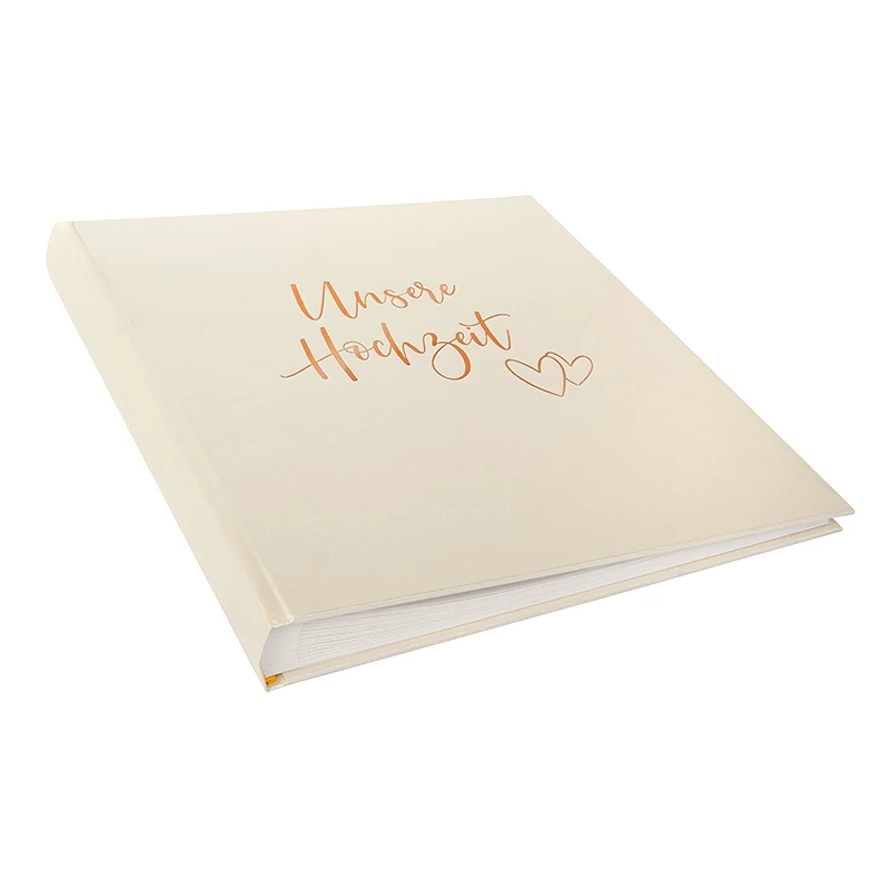 Goldbuch Herzklopfen Vestuvių Fotoalbumas 30x31 cm 60 Baltų Puslapių Modelis 08174