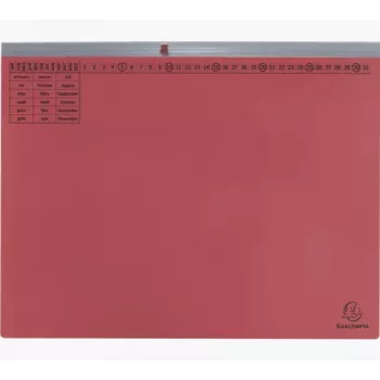 Exacompta 370103B Collection Folder A4 Red Cardboard 320 g/m²