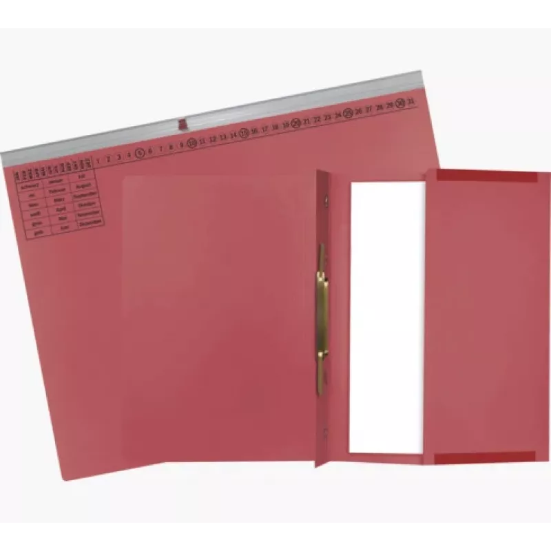 Exacompta 370103B Collection Folder A4 Red Cardboard 320 g/m²