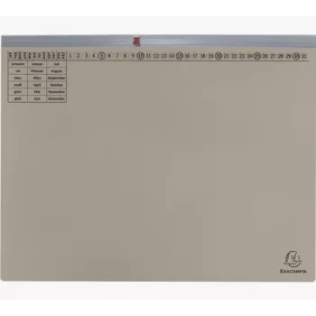 Exacompta 370110B Įprastas bylų segtuvas - kartonas - pilka - 320 g/m² - 265 x 316 mm