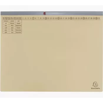Exacompta 370122B Įprastas bylų aplankas – kartonas, 320 g/m², 265 x 316 mm, 1 vnt., smėlio spalvos