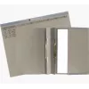 Exacompta 370410B Segtuvas su svirtimi A4 80 mm nugarėlė pilkas kartonas 320 g/m²