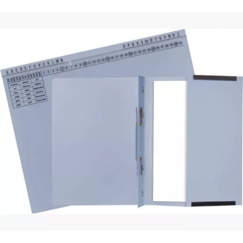 Exacompta 371106B Įprastas bylų aplankas – kartoninis – mėlynas – 320 g/m² – 265 mm – 316 mm