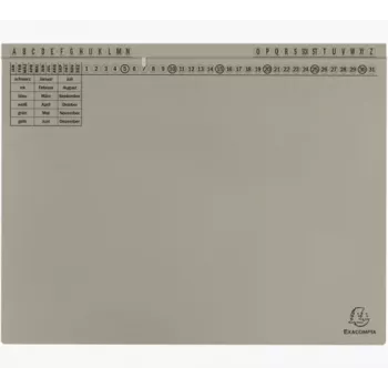 Exacompta 371110B Įprastas bylų aplankas - kartonas - pilka - 320 g/m² - 265 x 316 mm