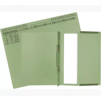 Exacompta 371125B Conventional File Folder – kartoninis segtuvas, žalias, 320 g/m², 265×316 mm
