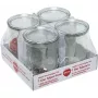 WECK Round Rim Jar Tulip 1.0L rinkinys (4 vnt.)