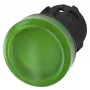 Siemens SIRIUS ACT 3SU1001-6AA40-0AA0 Žalias LED indikatorius 22mm apvalus 24V AC/DC su varžtų gnybtais