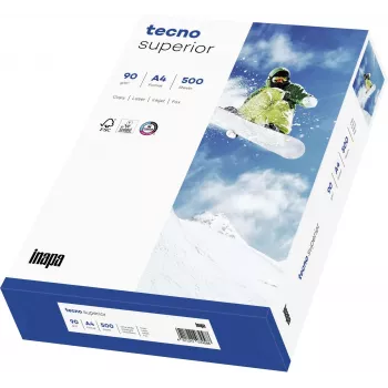 Popierius kopijavimo Papyrus Superior Tecno A4 90g Baltas 500 lapų