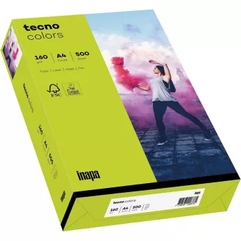 Popierius kopijavimo Papyrus Copy Paper Colors Bright Green DIN A4 160 g/m² 250 lapų