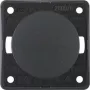 Berker Rocker Push-button Anthracite with Screw Terminals 936712505