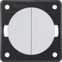 Berker Rocker Switch 936552509 Series Polar White Glossy