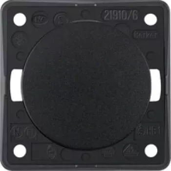 Berker Rocker Switch 936562510 On/Off Changeover Black Glossy