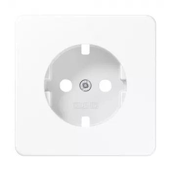 JUNG Centrinė plokštelė SCHUKO kištukiniam lizdui (CD1520PLWW) Alpine White
