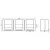 JUNG SCHUKO kištukinis lizdas 3-vietis 16A 250V 8230 NAW Alpine White