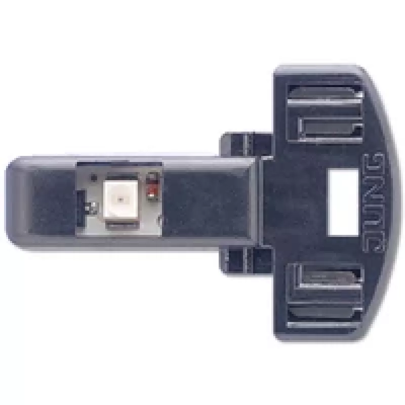 JUNG 90-LED GN - Black - LED indikatorius