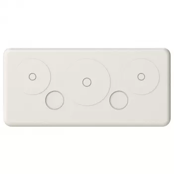 Striebel & John Kabeldurchführung für A/B-Schrank CZF1, 10 Einträge, Grau (RAL 7035)