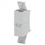Striebel & John ZED45U RJ45 dvigubas lizdo modulis, Cat.6, neekranuotas, poliarinė balta