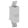 Striebel & John ZED45U RJ45 dvigubas lizdo modulis, Cat.6, neekranuotas, poliarinė balta