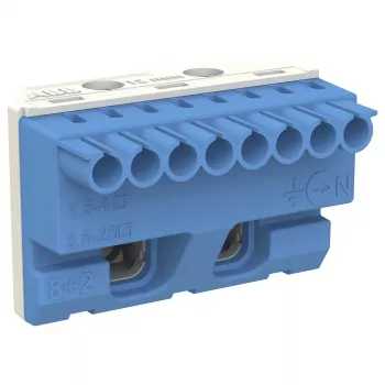 Striebel & John Neutral Terminal Block 8x4+2x25mm² ZK82B