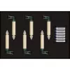 Krinner Superlight Bavaria Mini Flame 6 vnt. rinkinys Ivory