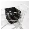 Reisenthel Easyshoppingbag Black - 30L apsipirkimo krepšys su vežimėlio laikikliu