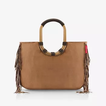 Reisenthel loopshopper L Western Shopping Bag, 24L, Polyester, Aluminium Handles, Water-Repellent, 46x34x25 cm, 0,8 kg