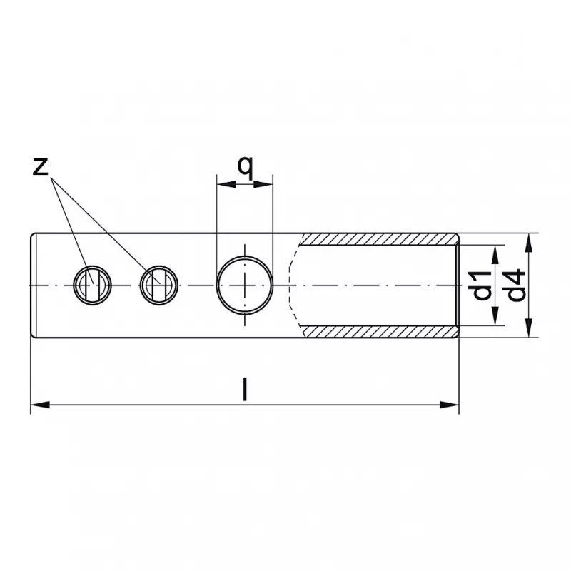 Klauke vamzdinis varžtinis jungiklis 16 mm² 553R