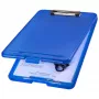MAPED The Clip Clipboard H2532030 DIN A4 Blue Translucent Plastic