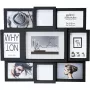 NIELSEN DESIGN Why Not Collage juodas dervos galerijos nuotraukų rėmelis 8999334